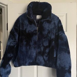 Urban Outfitters Navy Blue Bomber Jacket